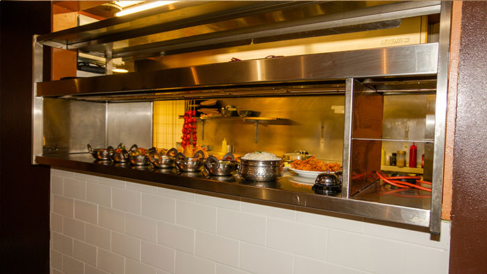 Indian food at Cuisine of India
